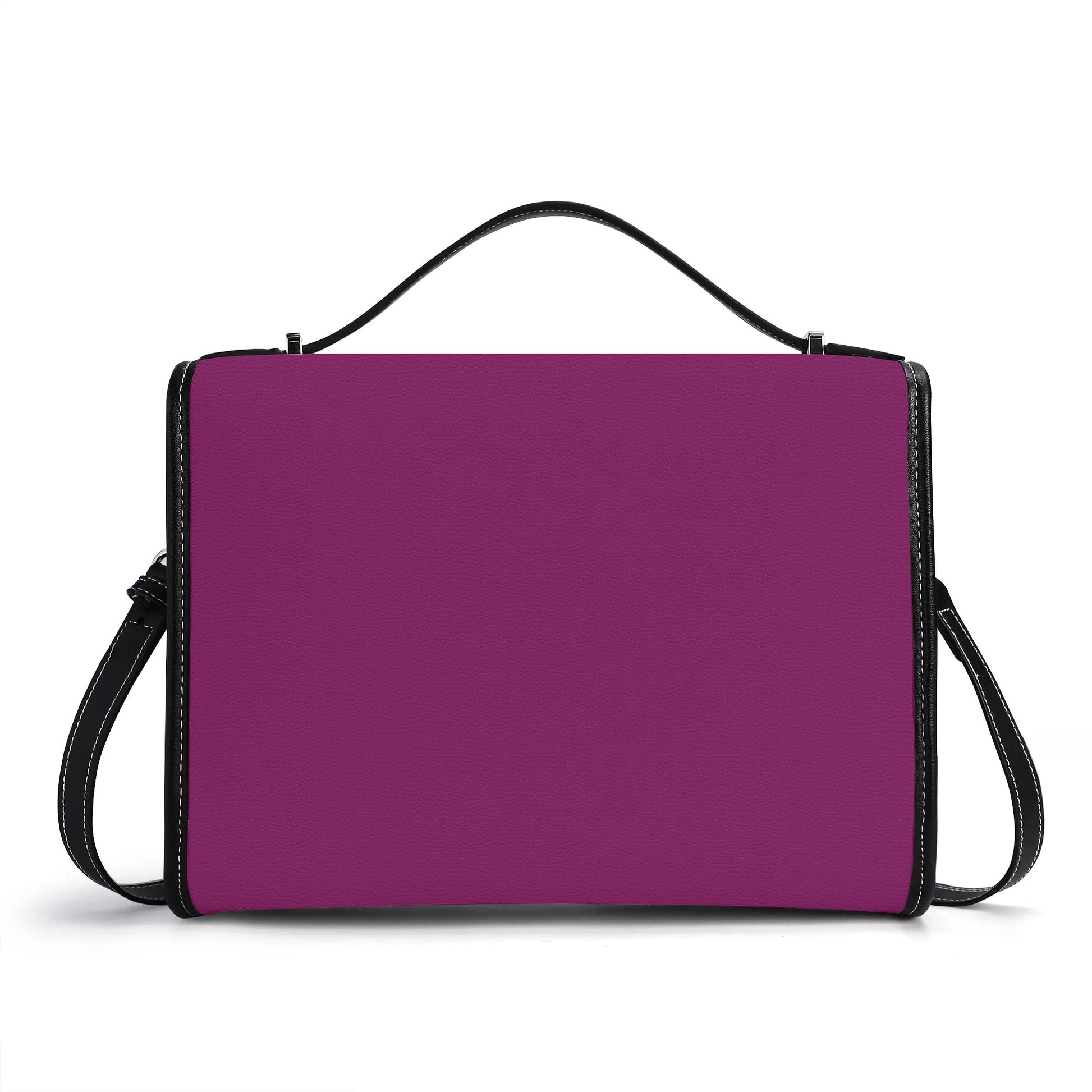 Aubergine Satchel Bag Umhängetasche Umhängetasche JLR Design