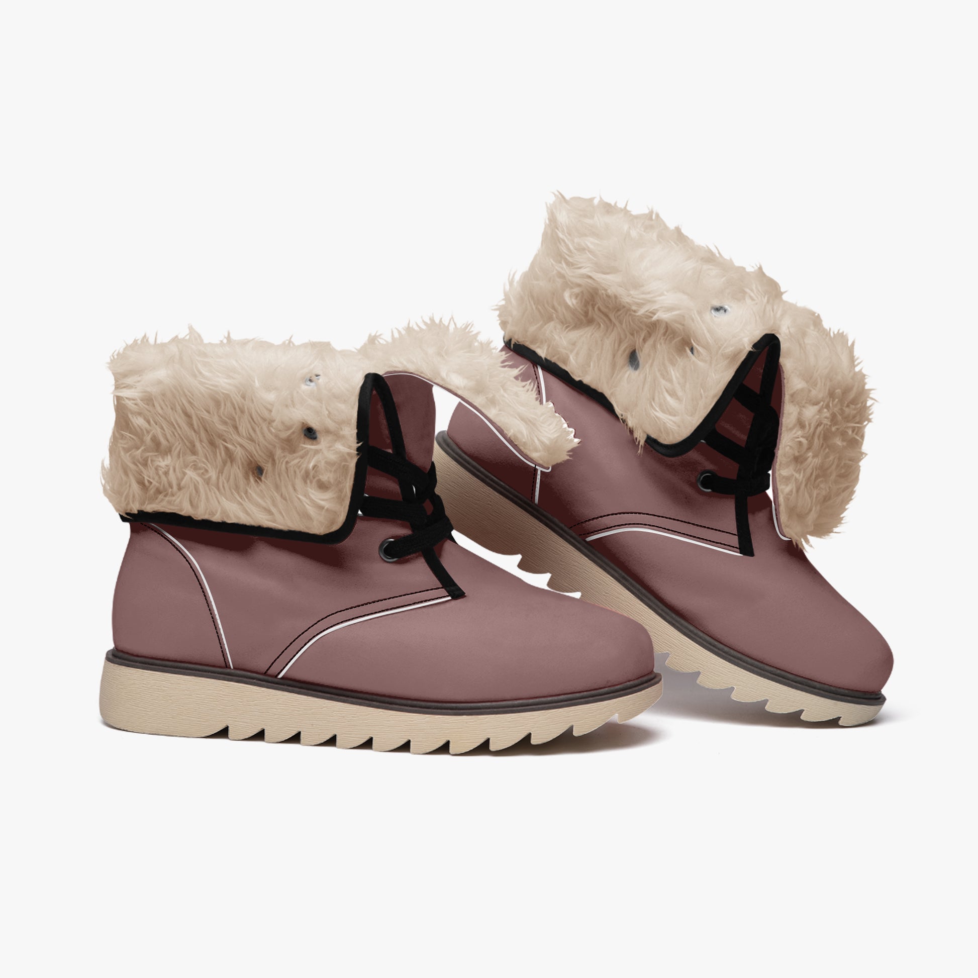 Auburn Chic Boots mit Plüschfutter Boots JLR Design