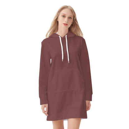 auburn-velvet-hoodie-dress-hoodiekleid-jlr-design-50760 - JLR Design