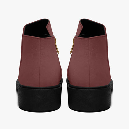 Auburn elegante Reißverschluss-Stiefeletten Stiefeletten JLR Design