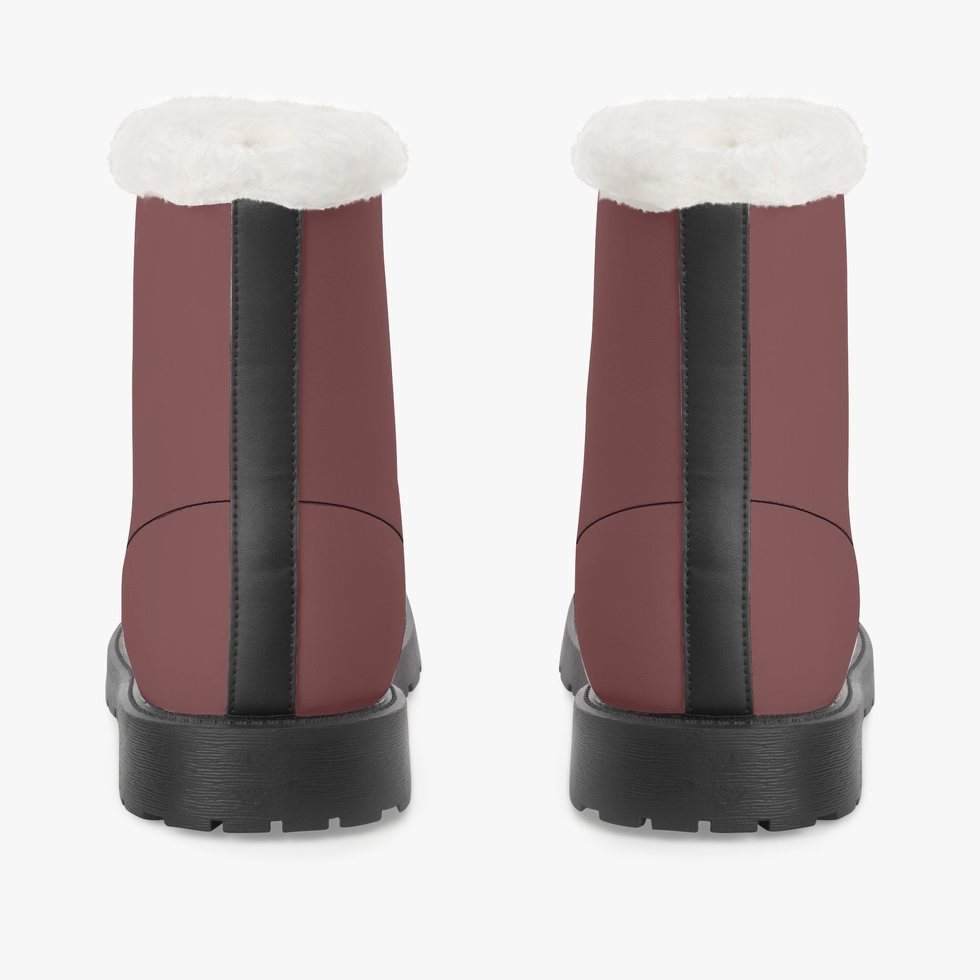 Auburn Faux Fur Leder Boots Boots JLR Design