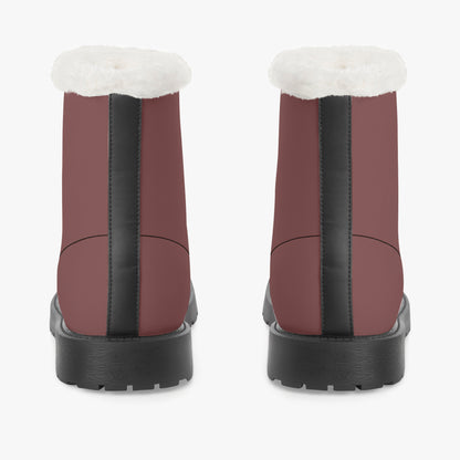 Auburn Faux Fur Leder Boots Boots JLR Design