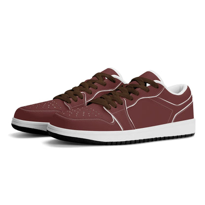 auburn-low-top-leder-sneaker-fur-damen-sneaker-jlr-design-79855 - JLR Design