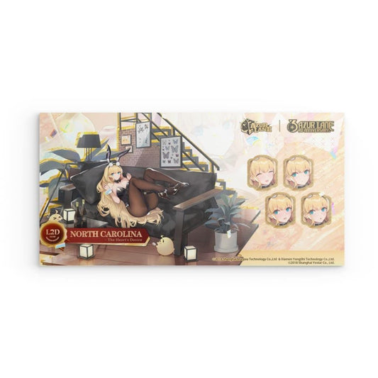 Azur Lane Poster - 3rd Anniversary North Carolina Poster JLR Design