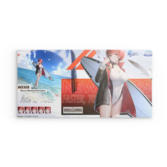 Azur Lane Poster - 4th Anniversary Weser Poster JLR Design