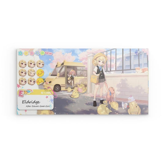 Azur Lane Poster - After School Eldridge Metal Print JLR Design