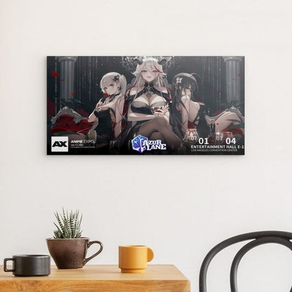 Azur Lane Poster - Anime Expo 2023 Poster 29.99 Anime, Azur, Event, Expo, Lane, Metal, Wallpaper JLR Design