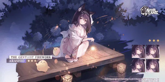 azur-lane-poster-arashio-mit-feuerwerk-poster-jlr-design-49736 - JLR Design