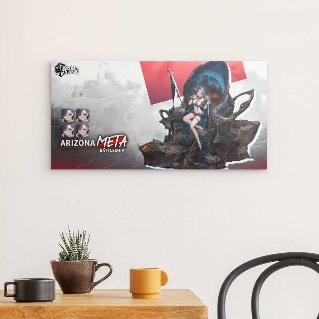 Azur Lane Poster - Arizona Meta Battleship Poster 29.99 Arizona, Azur, Event, Lane, Meta, Metal, Wallpaper JLR Design