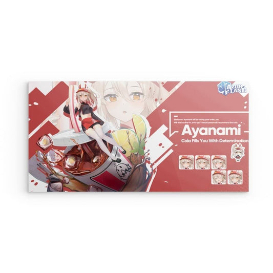 Azur Lane Poster - Ayanami Soda Poster 29.99 Ayanami, Azur, Lane, Metal, Soda, Wallpaper JLR Design