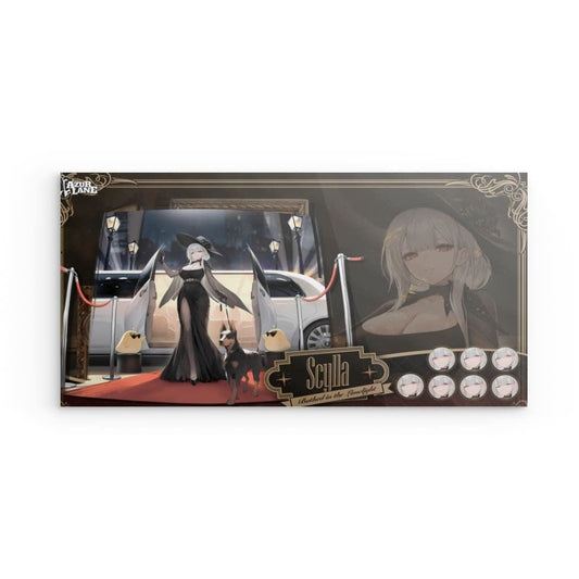 Azur Lane Poster - Bathed in the Limelight Scylla Metal Print JLR Design