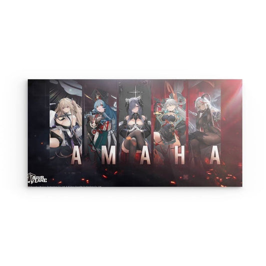 Azur Lane Poster - Beautiful Five Poster 29.99 Azur, Beautyful, five, Lane, Metal, Wallpaper JLR Design