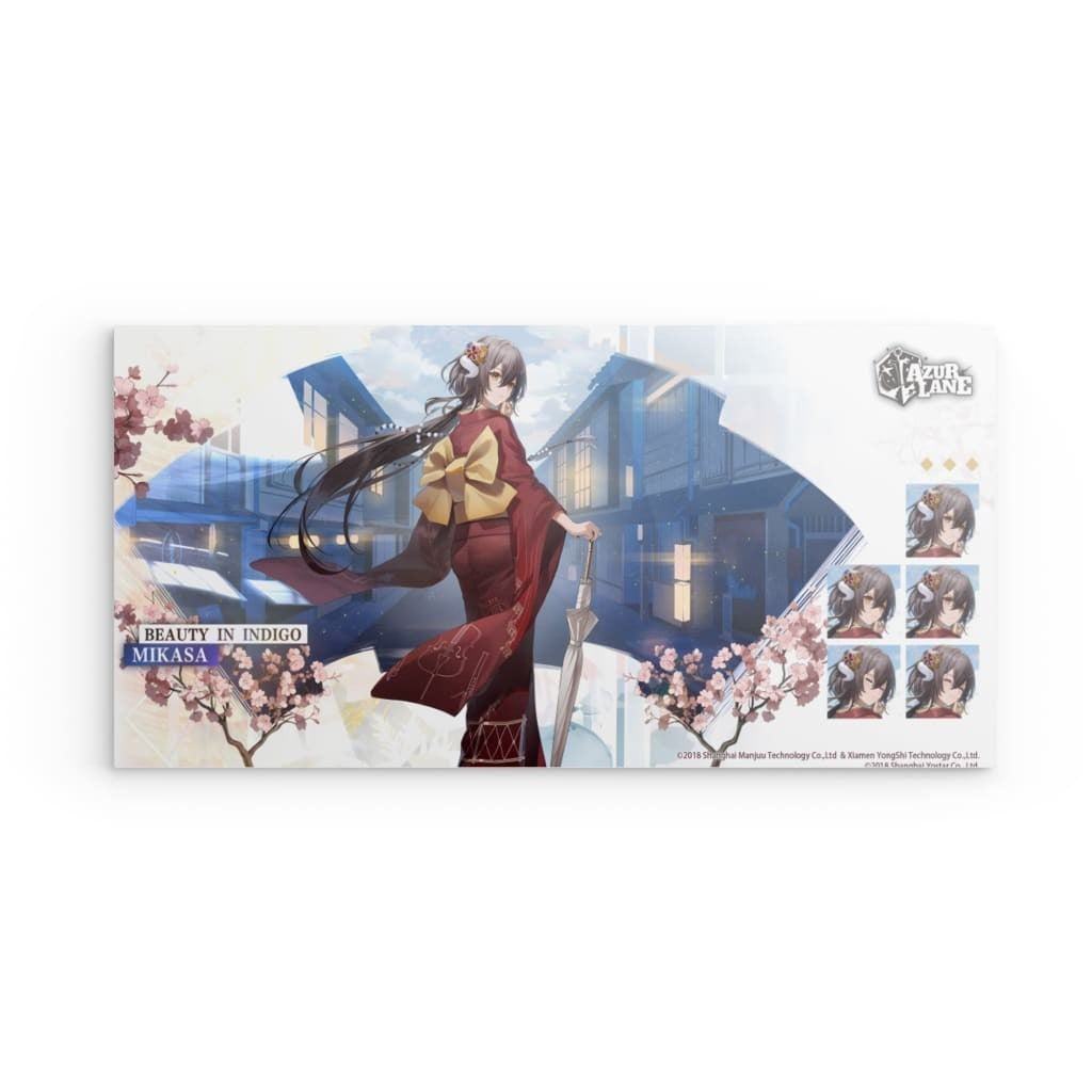 Azur Lane Poster - Beauty in Indigo Mikasa Poster 29.99 Azur, Indigo, Lane, Metal, Mikasa, Wallpaper JLR Design