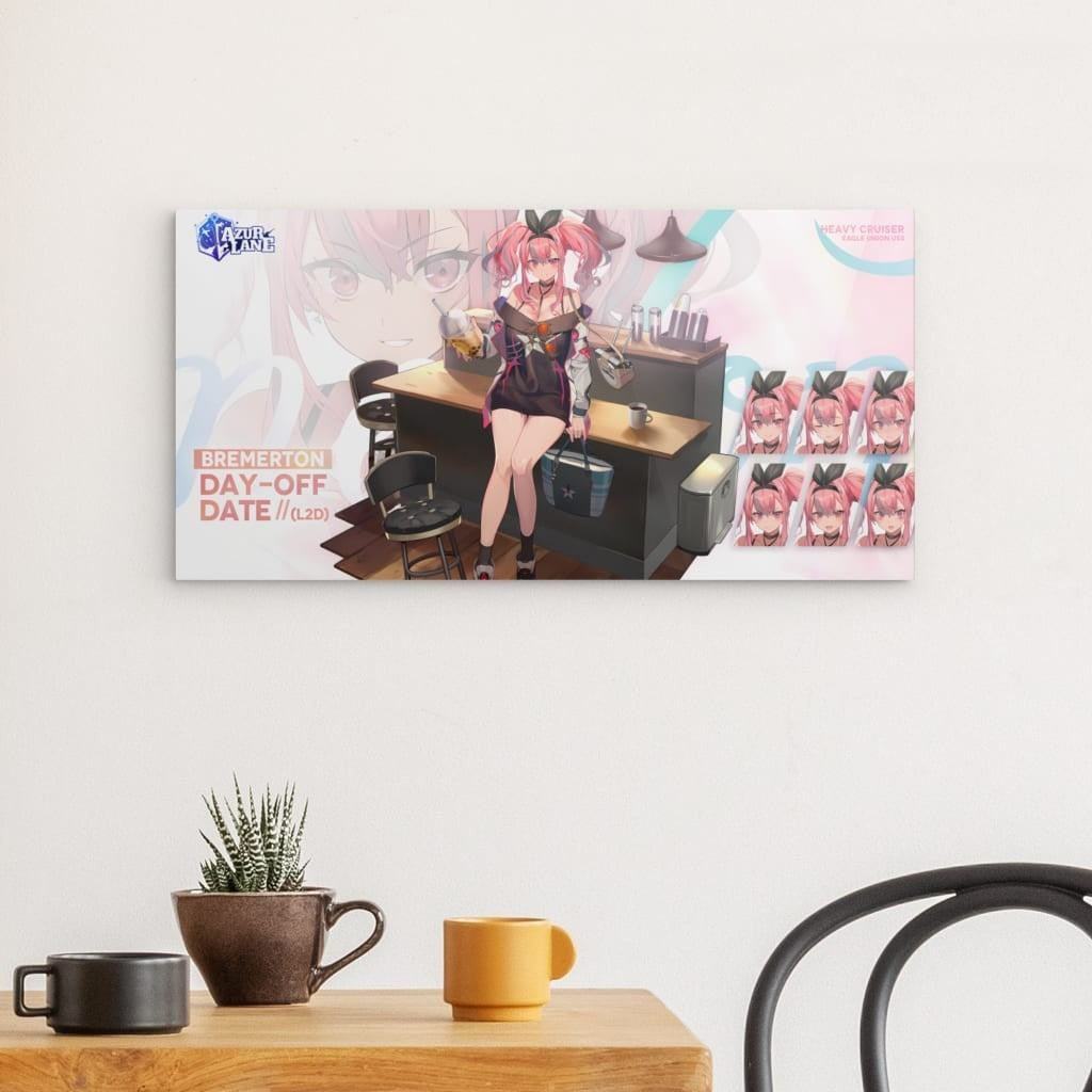 Azur Lane Poster - Bremerton Day off Date Poster 29.99 Azur, Bremerton, Day, Lane, Metal, Off, Wallpaper JLR Design