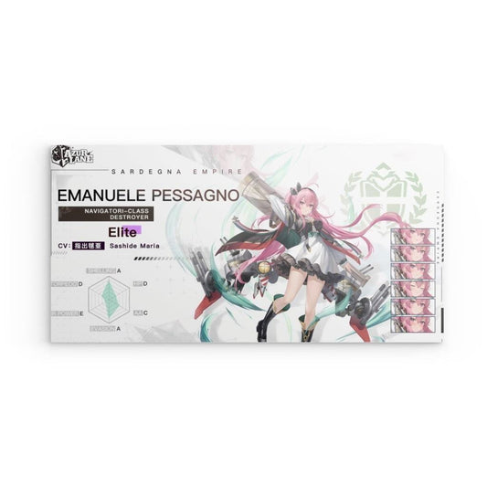 Azur Lane Poster - Charakter Emanuele Pessagno Poster JLR Design