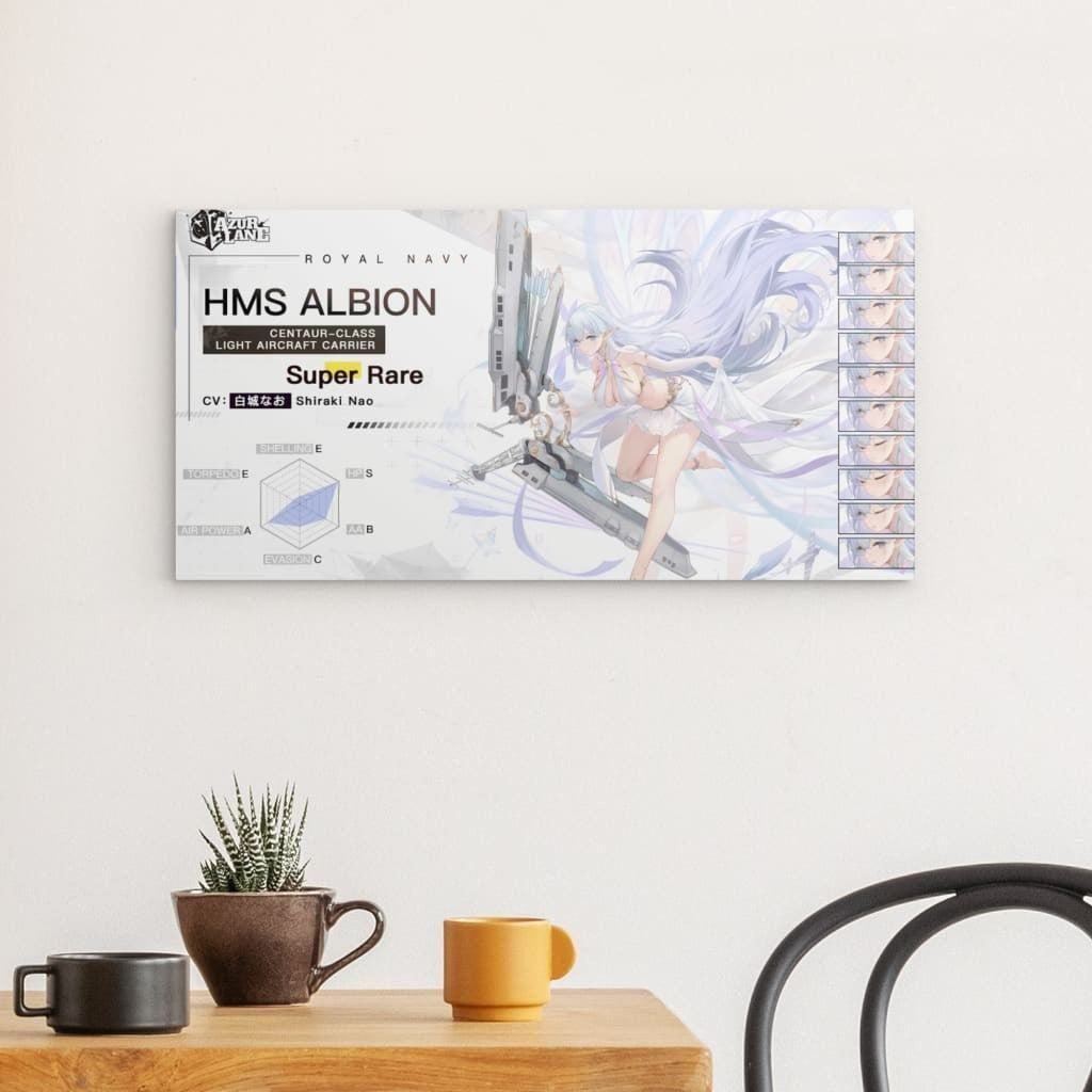 Azur Lane Poster - Charakter HMS Albion Poster 29.99 Albion, Azur, Event, Lane, Metal, Navy, Royal, Wallpaper JLR Design