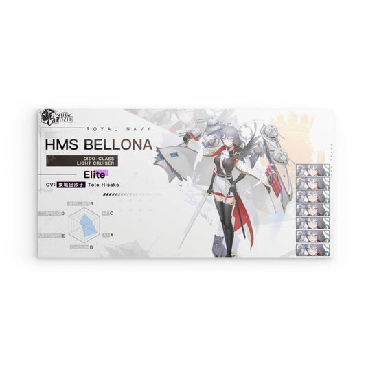 Azur Lane Poster - Charakter HMS Bellona Poster 29.99 Azur, Bellona, Event, Lane, Metal, Navy, Royal, Wallpaper JLR Design