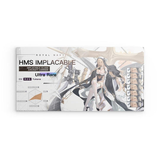 Azur Lane Poster - Charakter HMS Implacable Poster JLR Design