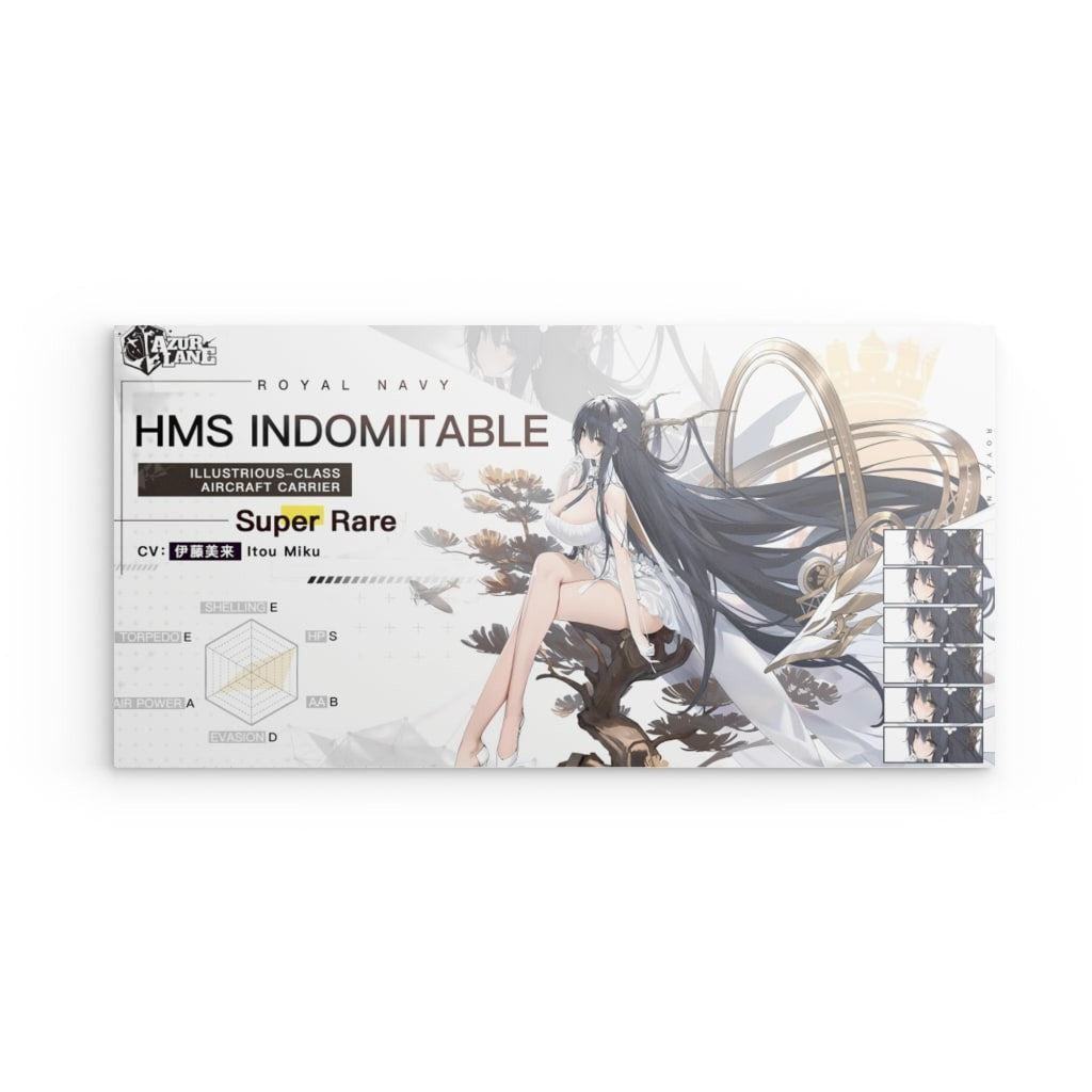 Azur Lane Poster - Charakter HMS Indomitable Poster 29.99 Azur, Event, Indomitable, Lane, Metal, Navy, Royal, Wallpaper JLR Design