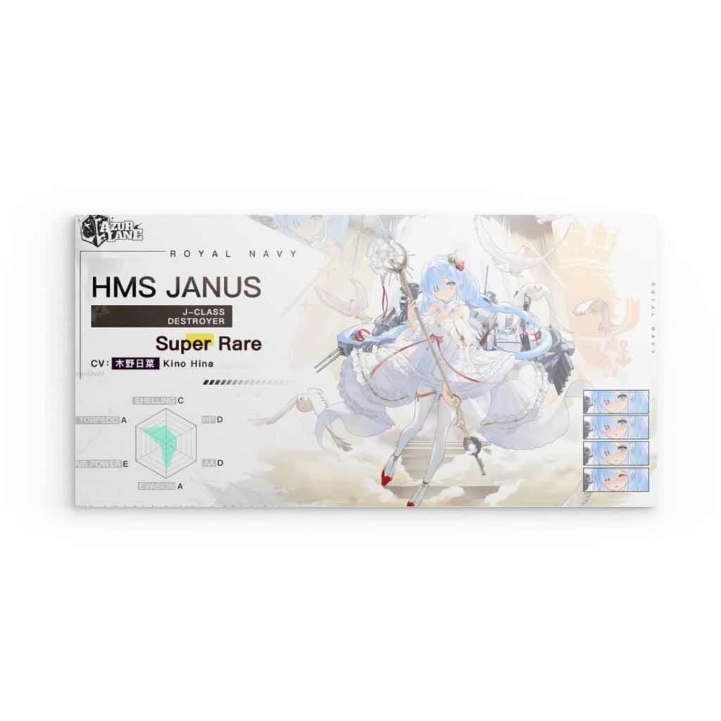 Azur Lane Poster - Charakter HMS Janus Poster 29.99 Azur, Event, Janus, Lane, Metal, Navy, Royal, Wallpaper JLR Design