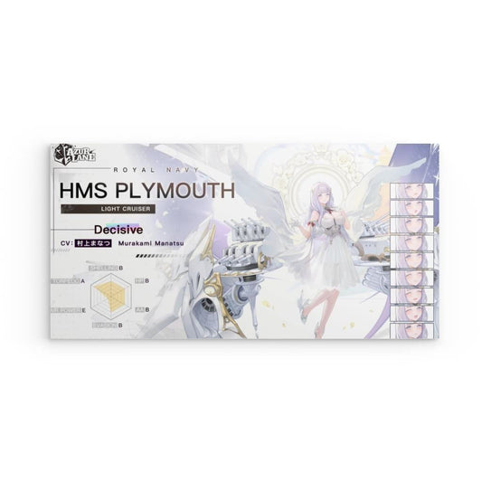 Azur Lane Poster - Charakter HMS Plymouth Poster JLR Design