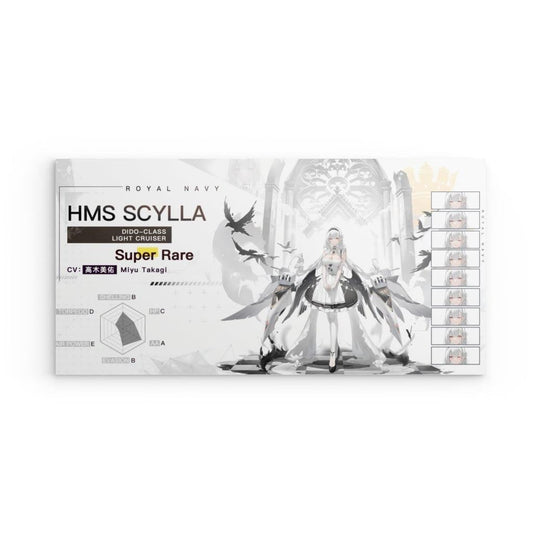 Azur Lane Poster - Charakter HMS Scylla Poster JLR Design