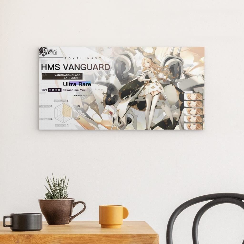 Azur Lane Poster - Charakter HMS Vanguard Poster 29.99 Azur, Event, Lane, Metal, Navy, Royal, Vanguard, Wallpaper JLR Design