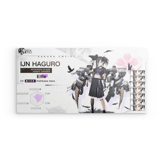 Azur Lane Poster - Charakter IJN Haguro Poster JLR Design