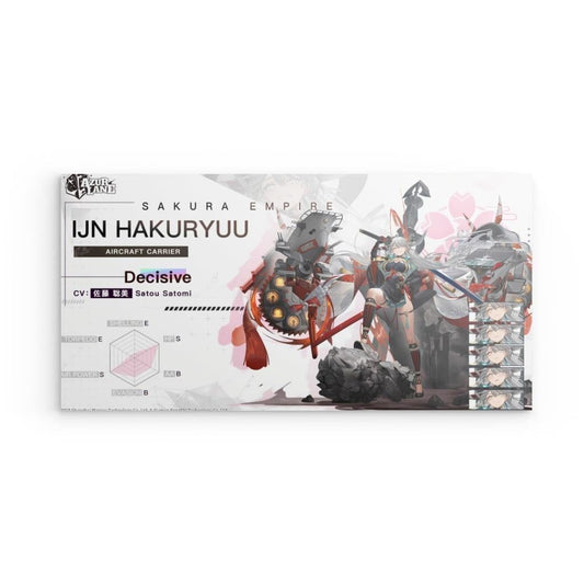 Azur Lane Poster - Charakter IJN Hakuryuu Poster 29.99 Azur, Charakter, Empire, Hakuryuu, Lane, Metal, Sakura, Wallpaper JLR Design