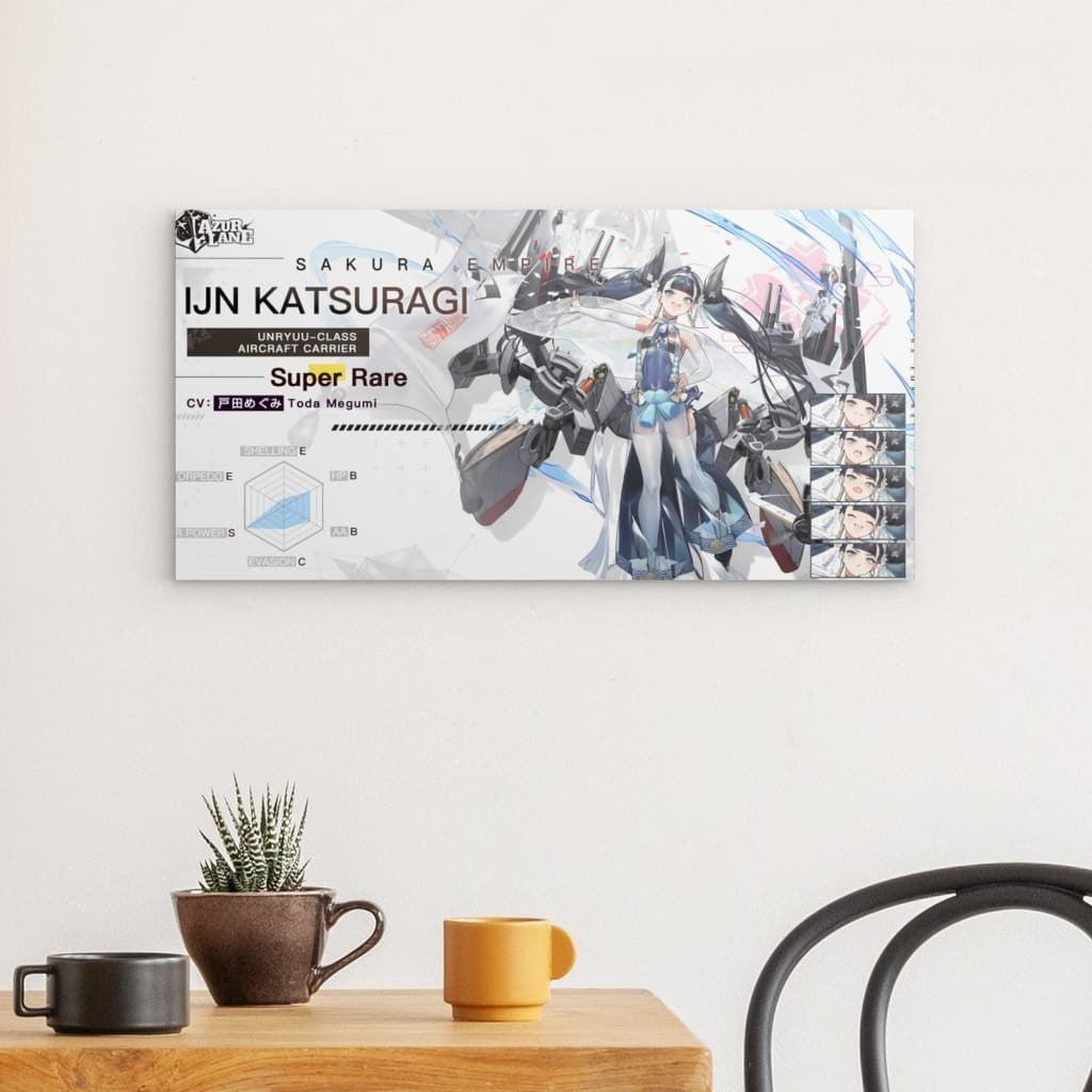 Azur Lane Poster - Charakter IJN Katsuragi Poster 29.99 Azur, Charakter, Empire, Katsuragi, Lane, Metal, Sakura, Wallpaper JLR Design