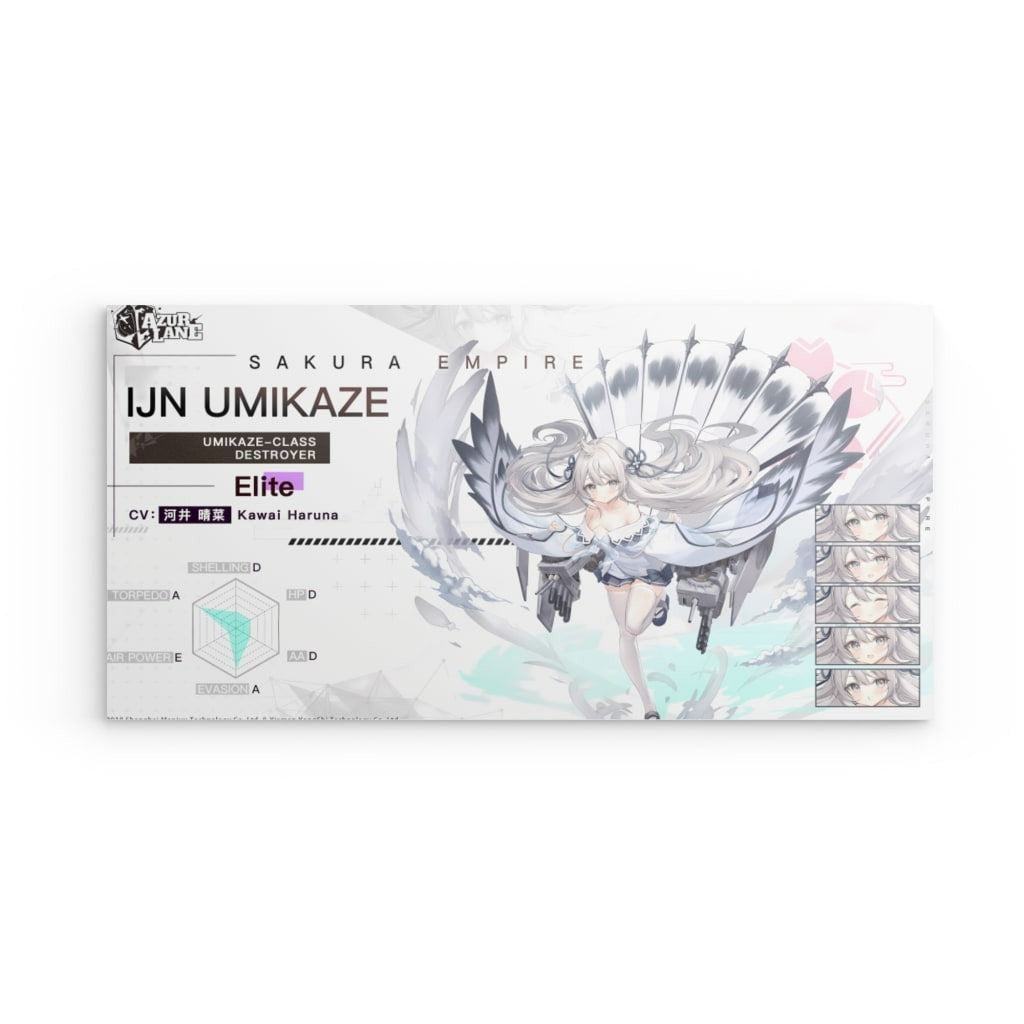Azur Lane Poster - Charakter IJN Umikaze -- Azur Lane Poster - Charakter IJN Umikaze - undefined Poster | JLR Design