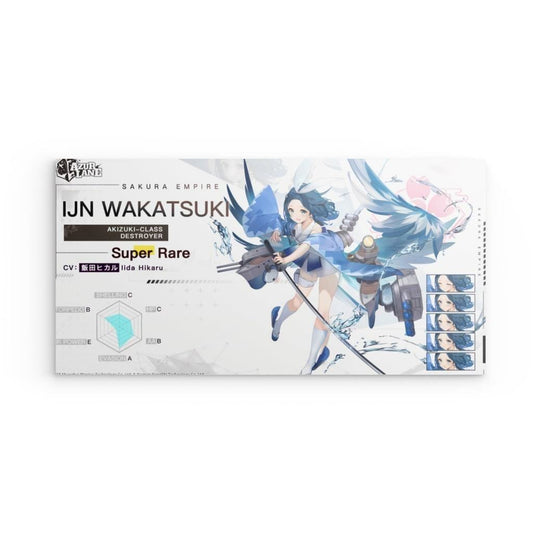 Azur Lane Poster - Charakter IJN Wakatsuki Poster JLR Design