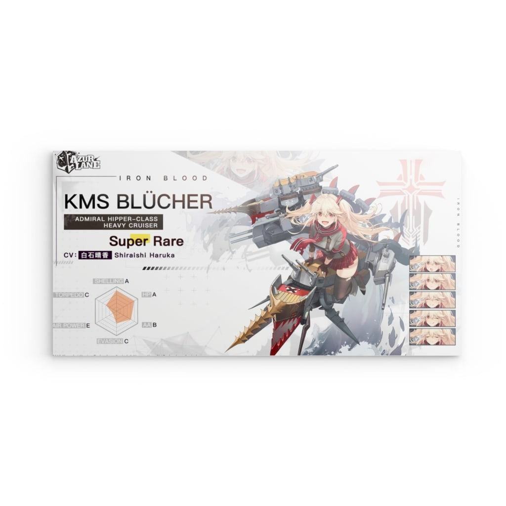 Azur Lane Poster - Charakter KMS Blücher Poster 29.99 Azur, Blood, Blücher, Charakter, Iron, Lane, Metal, Wallpaper JLR Design