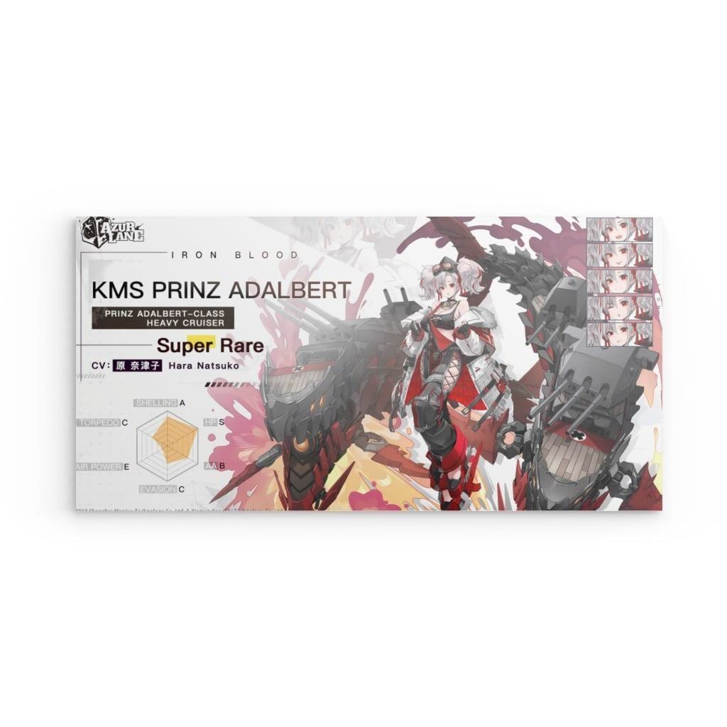 Azur Lane Poster - Charakter KMS Prinz Adalbert Poster 29.99 Adalbert, Azur, Blood, Event, Iron, Lane, Metal, Prinz, Wallpaper JLR Design