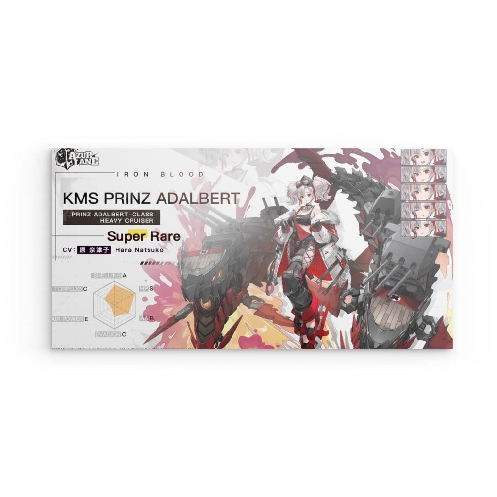 Azur Lane Poster - Charakter KMS Prinz Adalbert Poster JLR Design