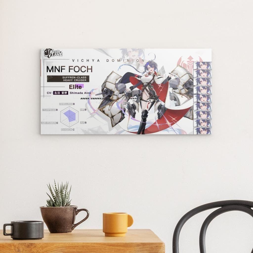 Azur Lane Poster - Charakter MNF Foch Poster 29.99 Azur, Dominion, Event, Foch, Lane, Metal, Vichya, Wallpaper JLR Design