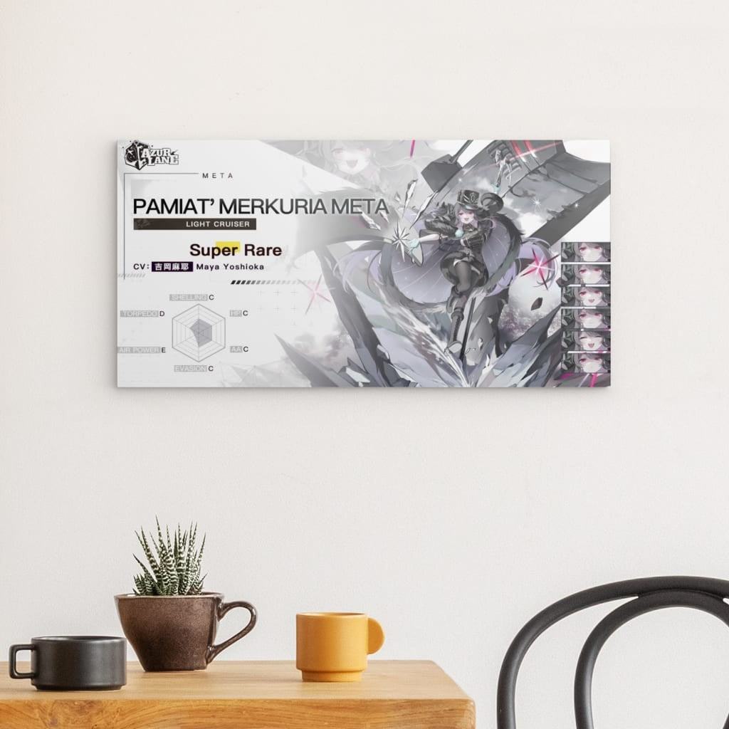 Azur Lane Poster - Charakter Pamiat' Merkuria Meta Metal Print 29.99 Azur, Charakter, Lane, Merkuria, Meta, Metal Print, Pamiat JLR Design