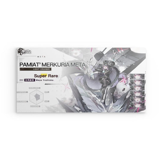 Azur Lane Poster - Charakter Pamiat' Merkuria Meta Metal Print JLR Design