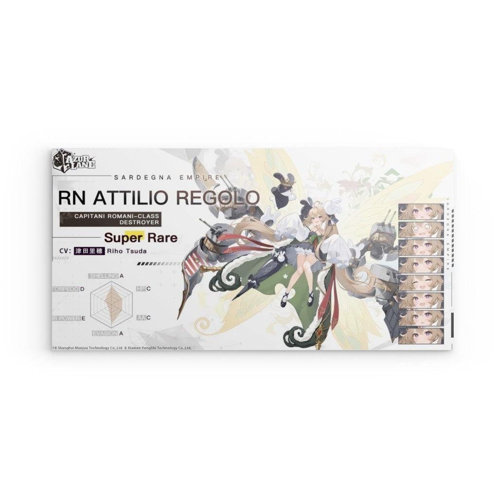 Azur Lane Poster - Charakter RN Attilio Regolo Poster JLR Design