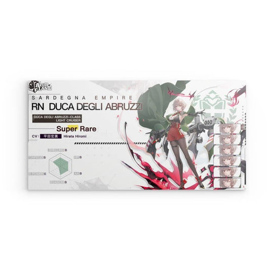 Azur Lane Poster - Charakter RN Duca Degli Abruzzi Poster JLR Design