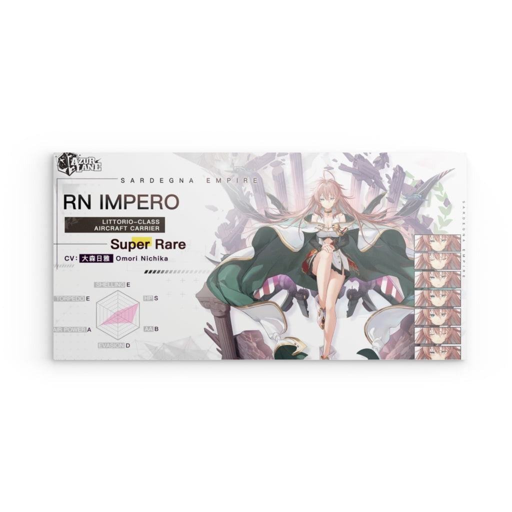 Azur Lane Poster - Charakter RN Impero Poster 29.99 Azur, Empire, Event, Impero, Lane, Metal, Sardegna, Wallpaper JLR Design