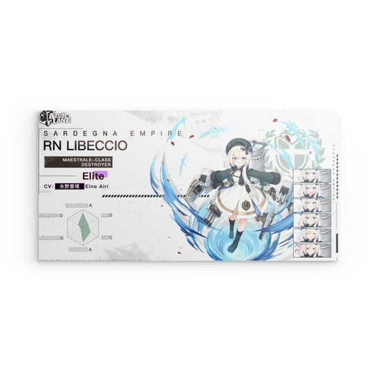 Azur Lane Poster - Charakter RN Libeccio Poster JLR Design