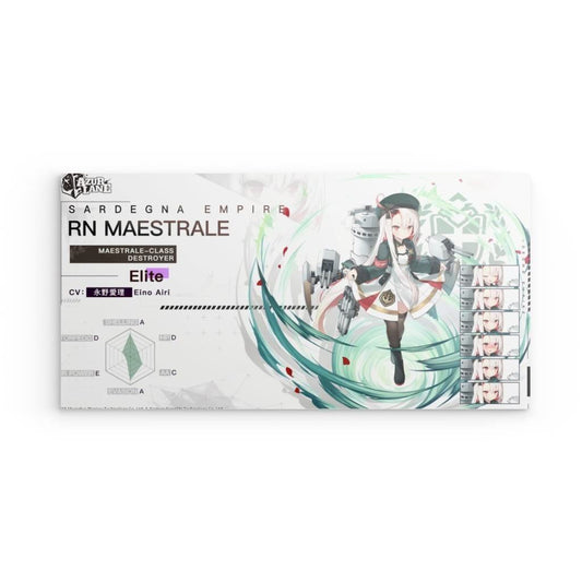 Azur Lane Poster - Charakter RN Maestrale Poster JLR Design