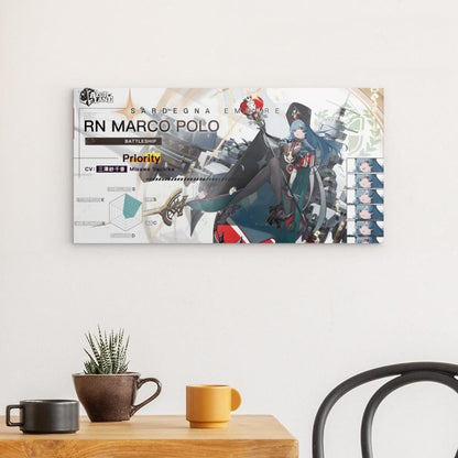 Azur Lane Poster - Charakter RN Marco Polo Poster 29.99 Azur, Empire, Event, Lane, Marco, Metal, Polo, Sardegna, Wallpaper JLR Design