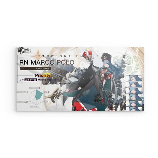 Azur Lane Poster - Charakter RN Marco Polo Poster JLR Design