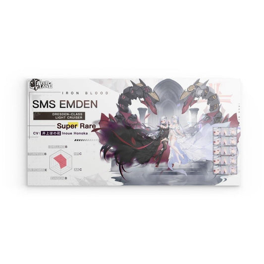 Azur Lane Poster - Charakter SMS Emden Poster 29.99 Azur, Blood, Charakter, Emden, Iron, Lane, Metal, Wallpaper JLR Design