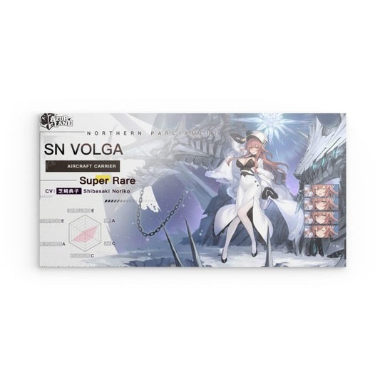 Azur Lane Poster - Charakter SN Volga Poster JLR Design