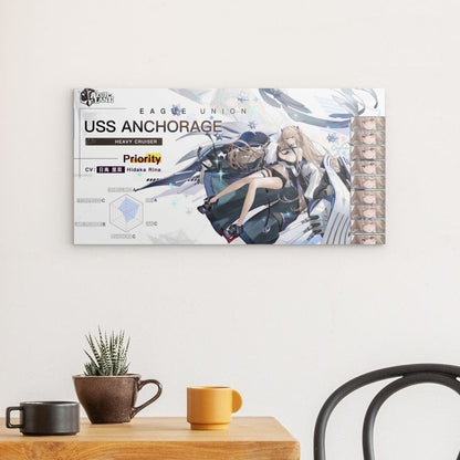 Azur Lane Poster - Charakter USS Anchorage Poster 29.99 Anchorage, Azur, Charakter, Eagle, Lane, Metal, Union, USS JLR Design