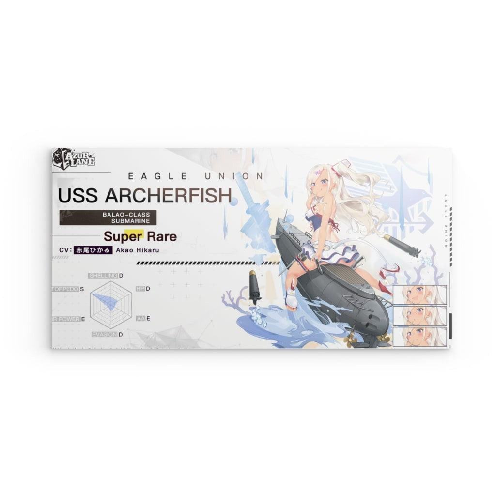 Azur Lane Poster - Charakter USS Archerfish Poster 29.99 Archerfish, Azur, Charakter, Eagle, Lane, Metal, Union, USS JLR Design