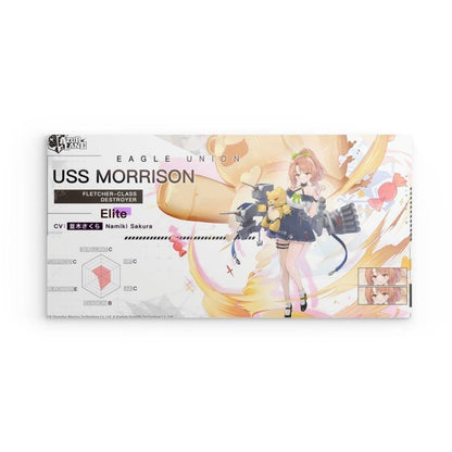 Azur Lane Poster - Charakter USS Morrison Poster 29.99 Azur, Charakter, Eagle, Lane, Metal, Morrison, Union, USS JLR Design